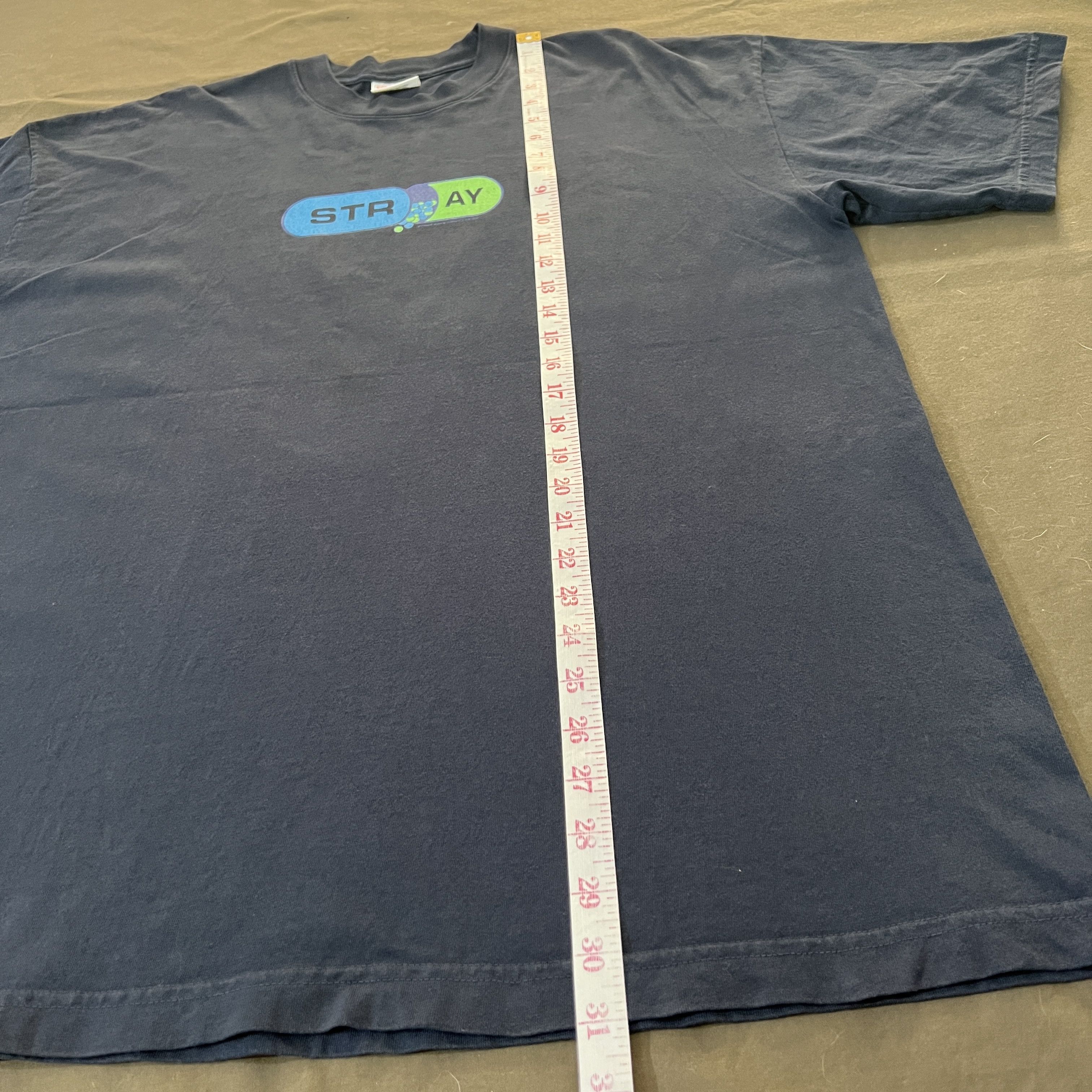 Vintage Stray Rats Pill Tee Shirt Size US XL / EU 56 / 4 - 8 Thumbnail
