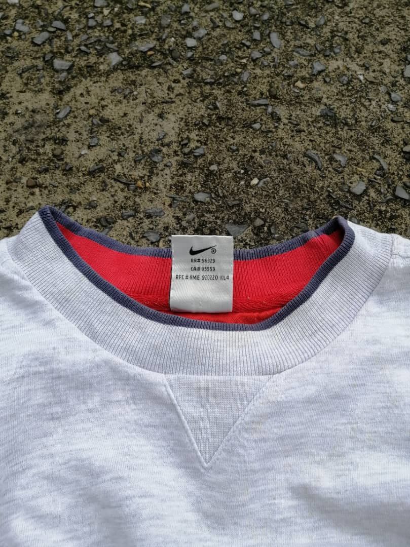Nike × Vintage Vintage Nike Swoosh Sweatshirt Size US L / EU 52-54 / 3 - 8 Thumbnail