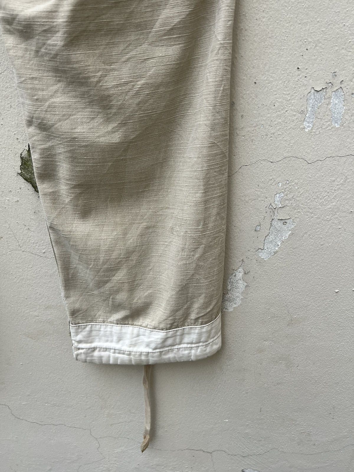Vintage HANALEI Japan Drawstring Patchwork Native Cargo Trouser Pant Size US 31 - 15 Thumbnail