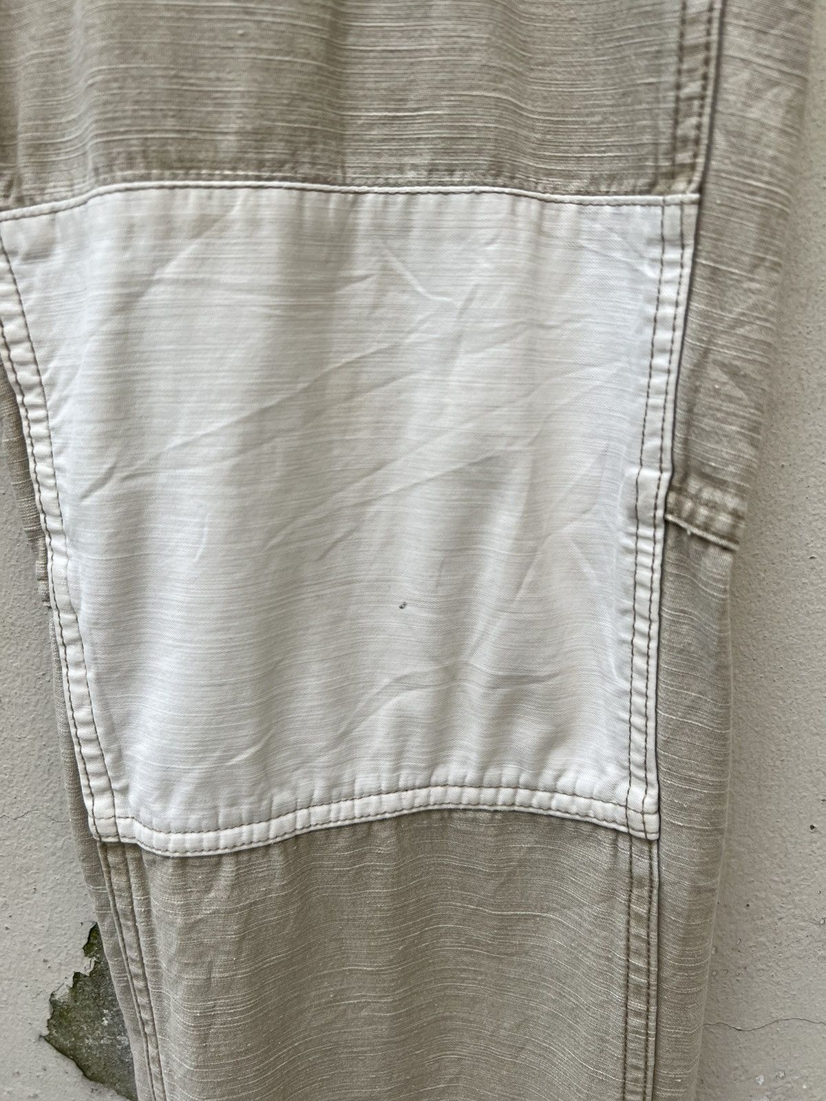 Vintage HANALEI Japan Drawstring Patchwork Native Cargo Trouser Pant Size US 31 - 7 Thumbnail