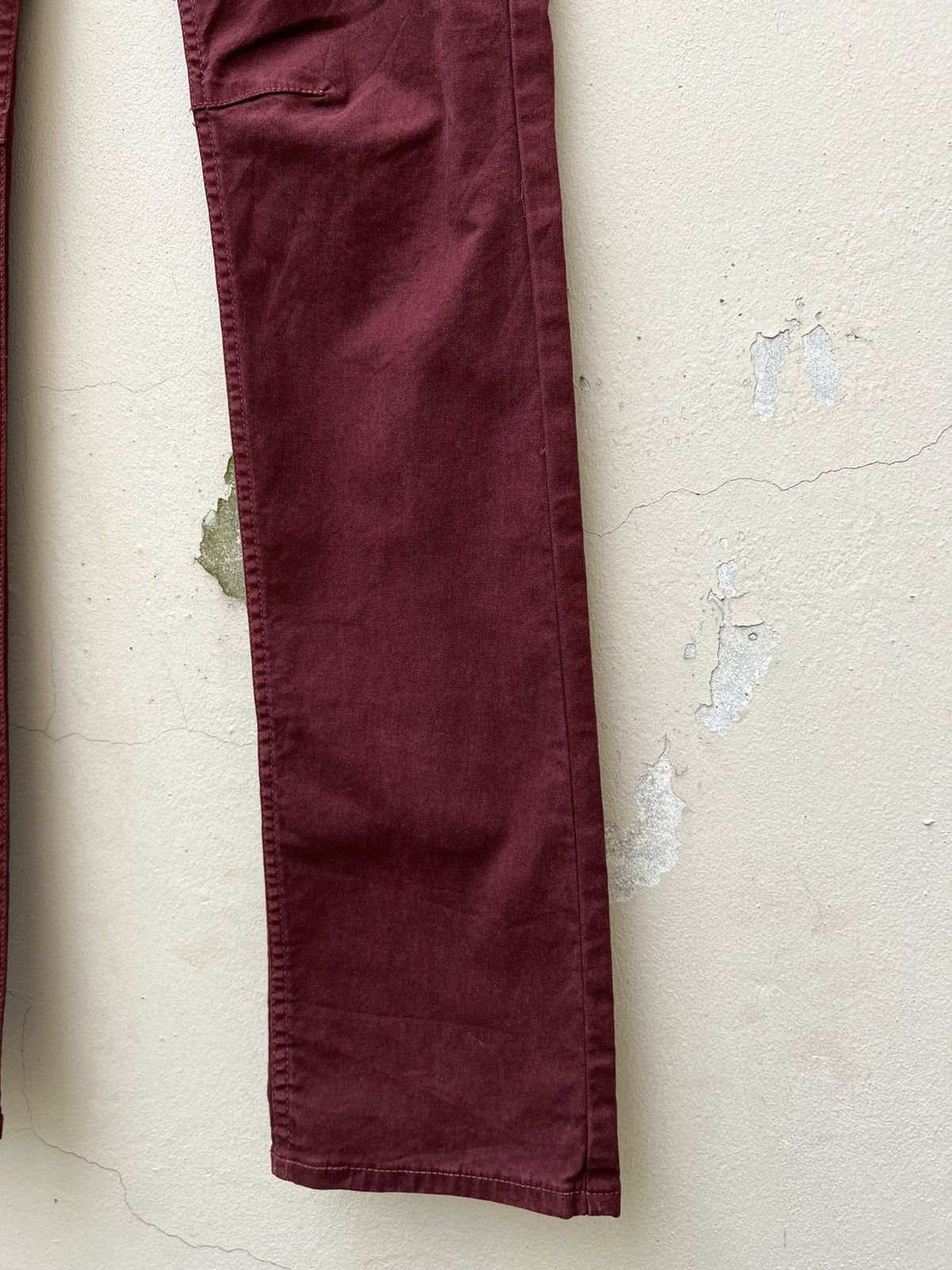 Vintage Magine Japan Low Rise Stretchable Skinny Cargo Trouser Pant Size US 31 - 7 Thumbnail