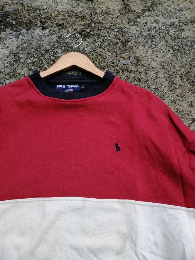 Polo Ralph Lauren Polo Sport Ralph Lauren Stripe Sweatshirt ad Size US L / EU 52-54 / 3 - 6 Thumbnail