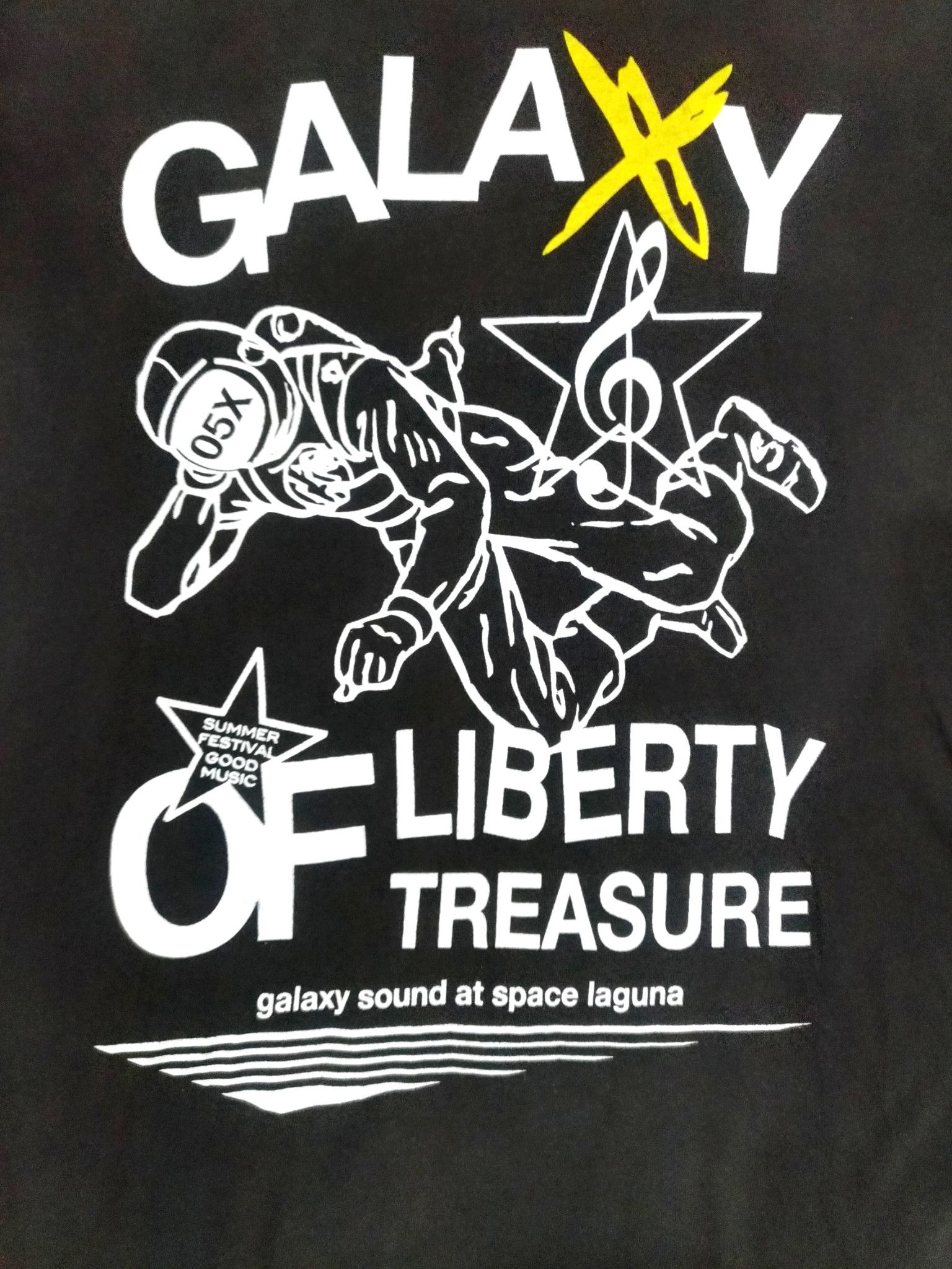 Japanese Brand RARE! ROVTSKI GALAXY SOUND SPACE LAGUNA FEST TEE Size US S / EU 44-46 / 1 - 5 Thumbnail