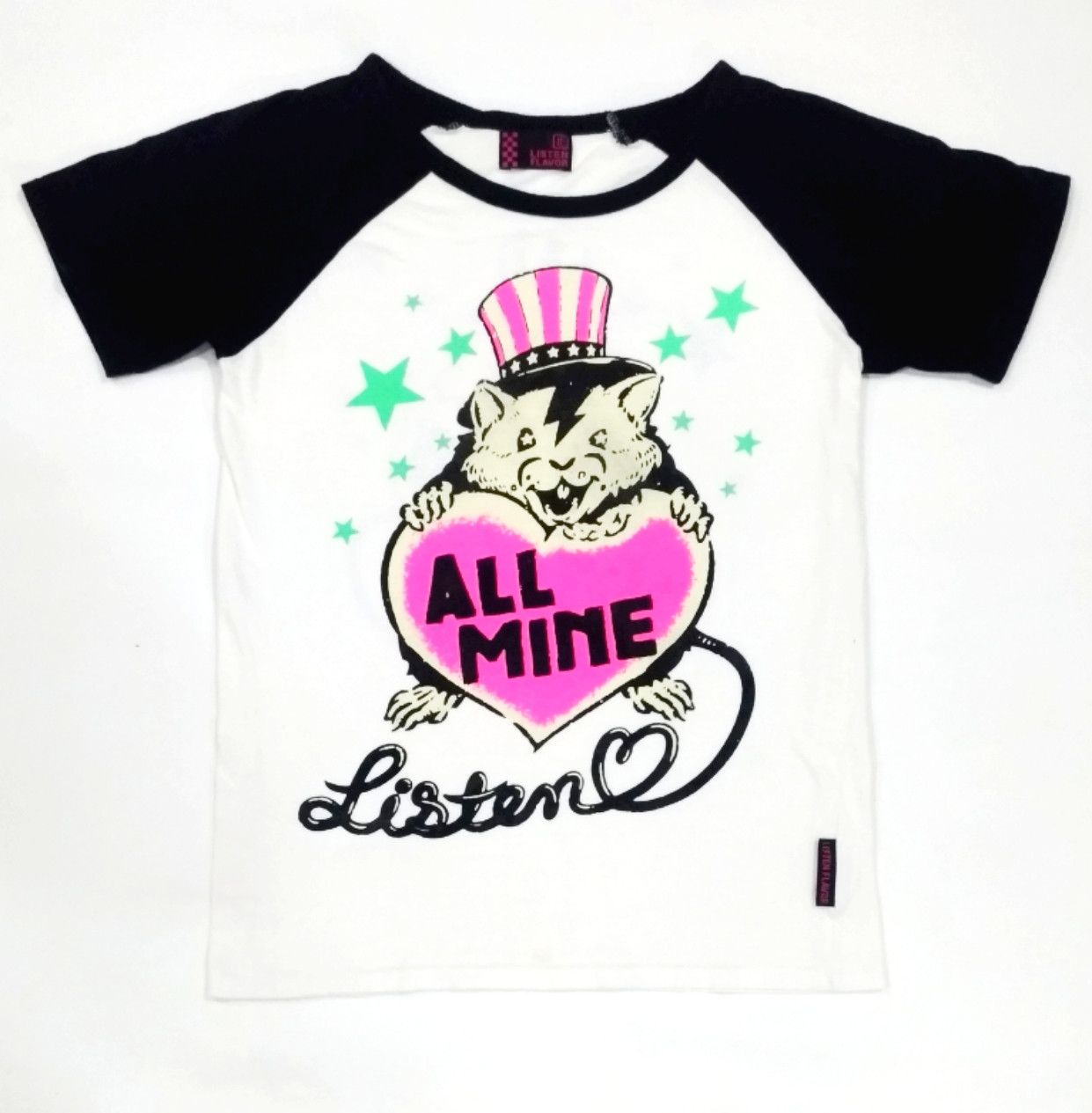 Japanese Brand RARE! LISTEN FLAVOR "BOWIE RAT" ALL MINE T-SHIRT Size US S / EU 44-46 / 1 - 1 Thumbnail