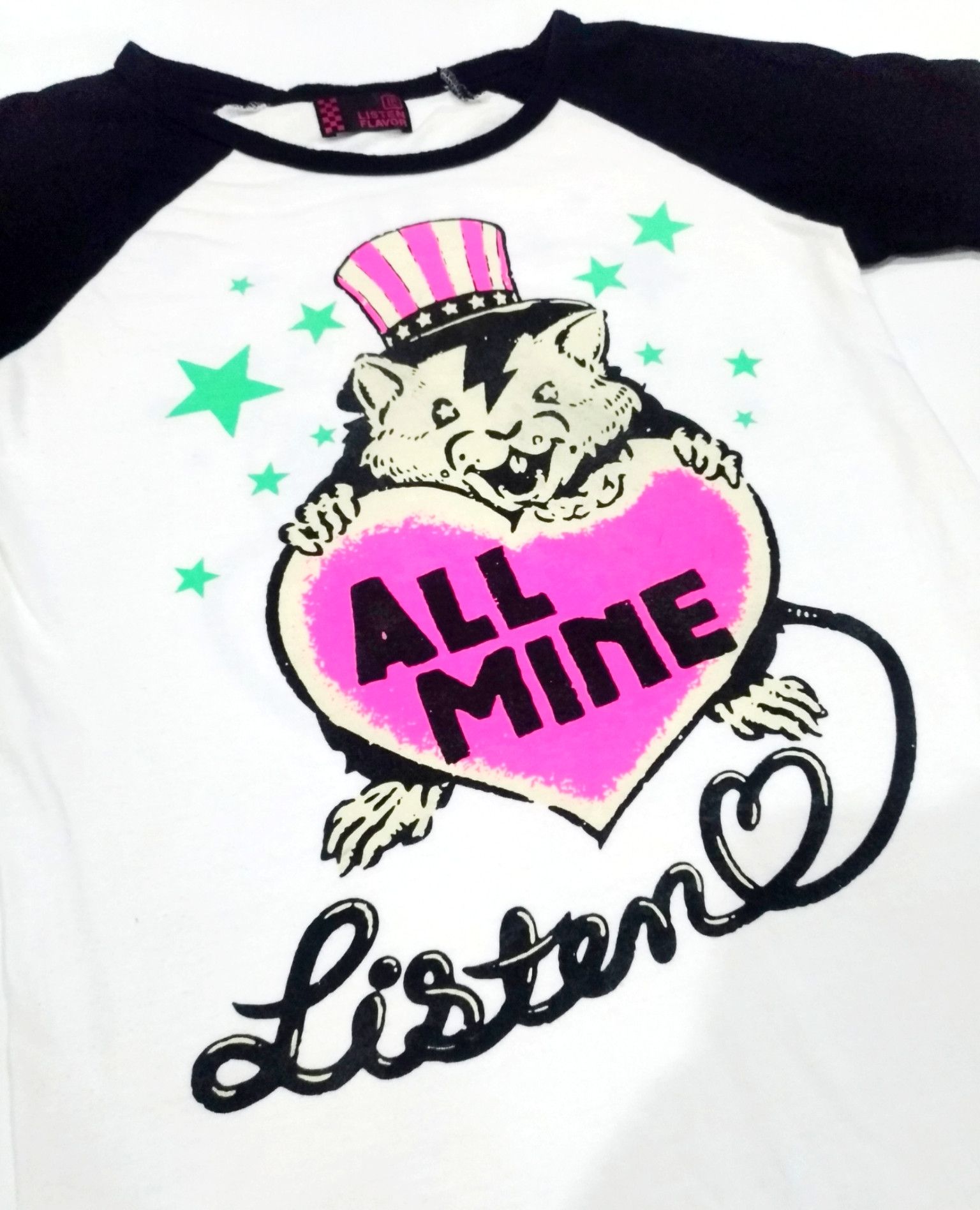 Japanese Brand RARE! LISTEN FLAVOR "BOWIE RAT" ALL MINE T-SHIRT Size US S / EU 44-46 / 1 - 4 Thumbnail