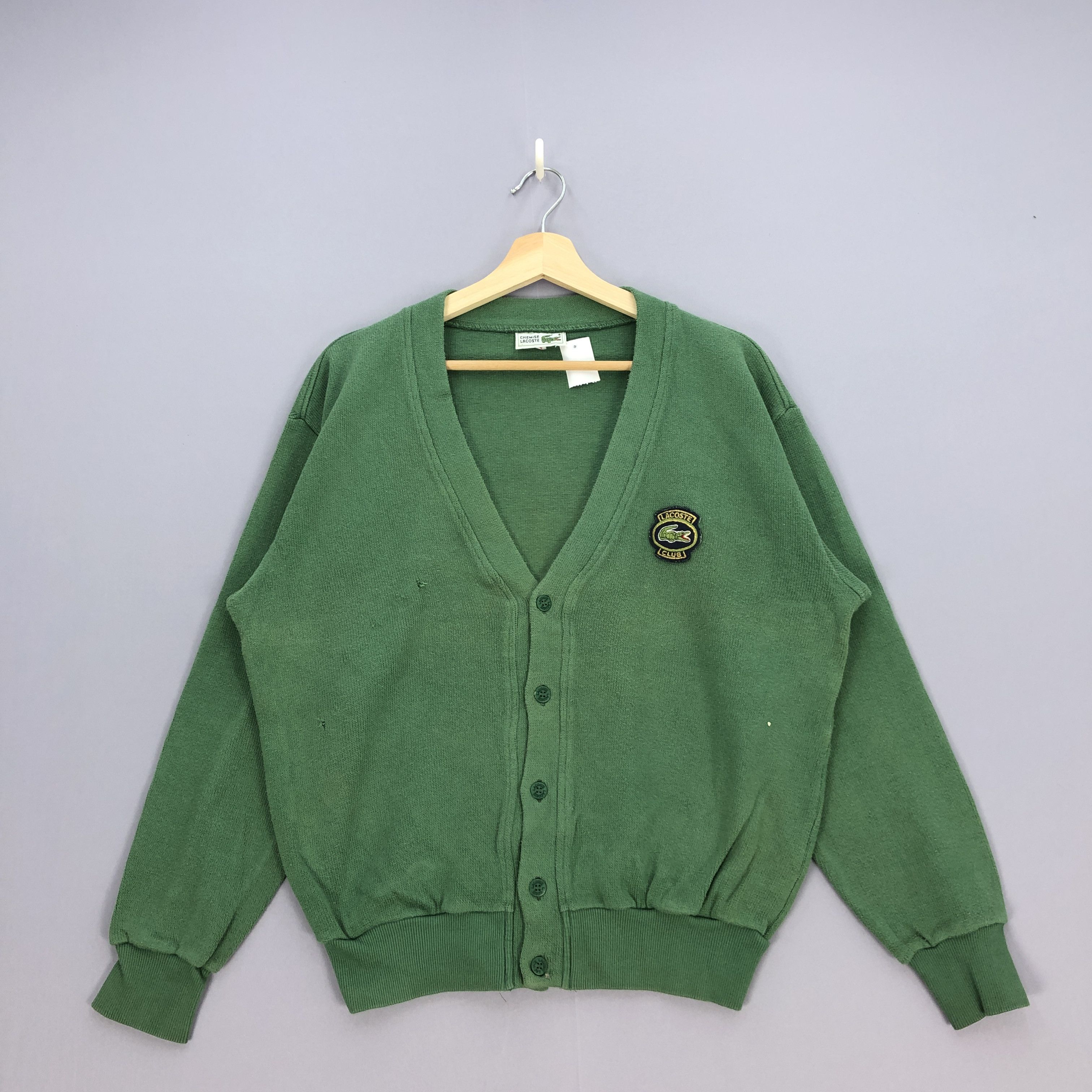 Vintage Lacoste Sweater Cardigan Lacoste Chemise Sweatshirt