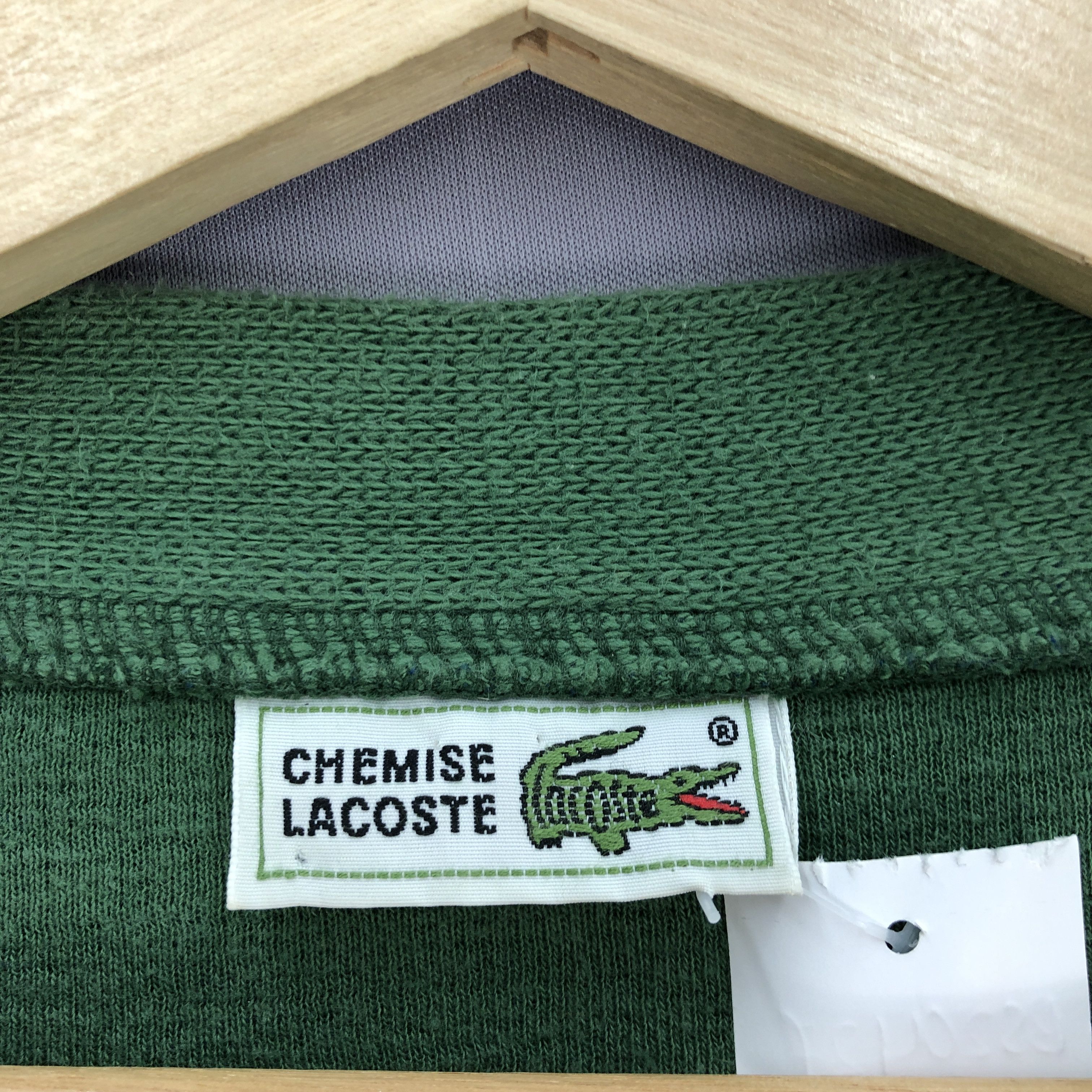 Lacoste × Vintage Vintage Lacoste Sweater Cardigan Lacoste Chemise Sweatshirt Size US M / EU 48-50 / 2 - 5 Thumbnail