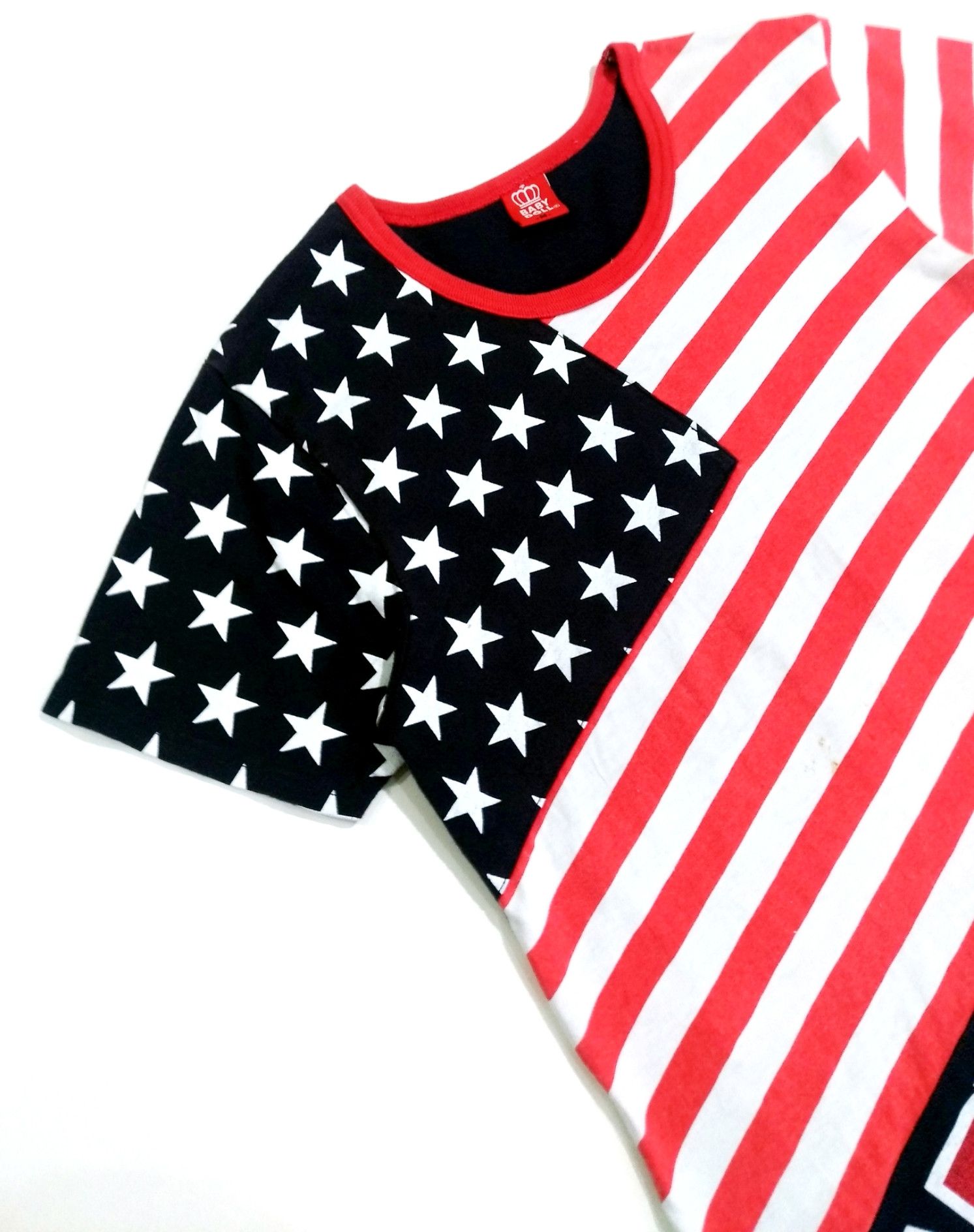 Japanese Brand RARE! BABY DOLL JAPANESE BRAND CUT & SEWN AMERICAN FLAG Size M / US 6-8 / IT 42-44 - 4 Thumbnail