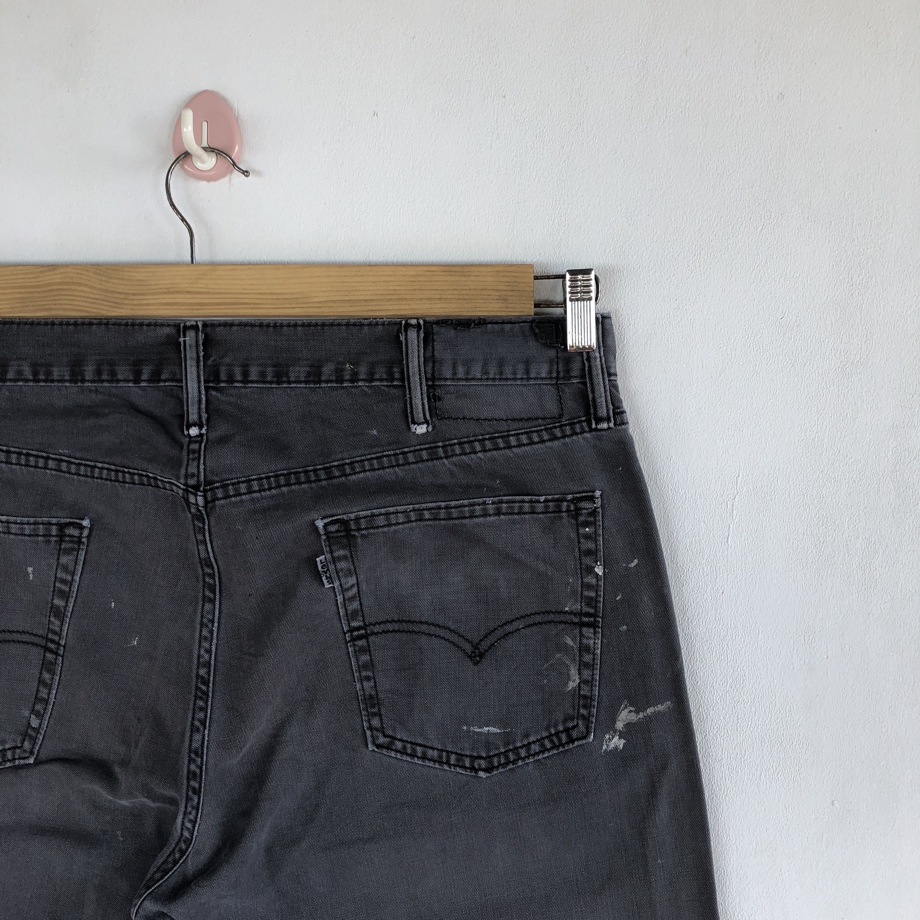 Levi's Vintage Levis Paint Splatter Jeans Levi's Distressed Denim Size US 36 / EU 52 - 7 Thumbnail
