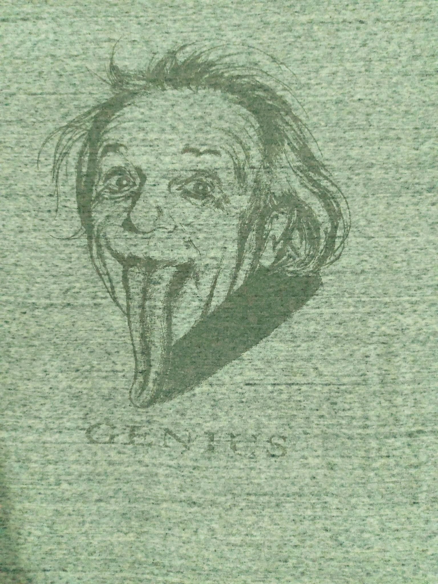 Japanese Brand RARE! NUMBING JAPANESE BRAND ALBERT EINSTEIN "GENIUS" TEE Size US L / EU 52-54 / 3 - 4 Thumbnail