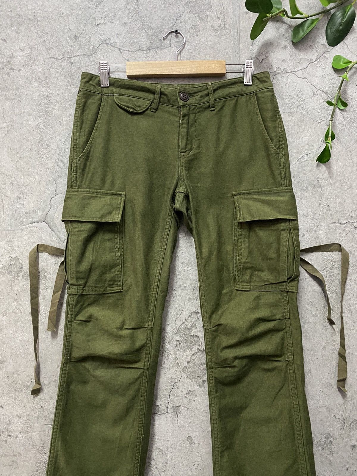 Johnbull × Vintage Vintage Johnbull Reconstructed Bondage Cargo Pants Size US 30 / EU 46 - 6 Thumbnail
