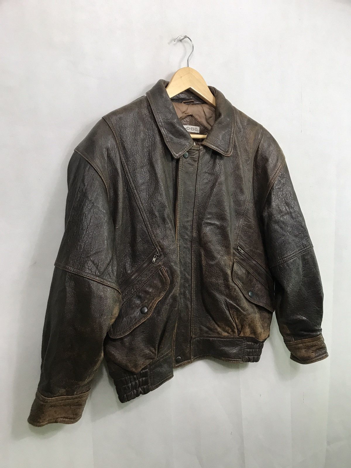 Aero Leathers ROBO LEATHER JACKET BAHRON LTD MATERIAL IN FRANCE Size US M / EU 48-50 / 2 - 2 Thumbnail