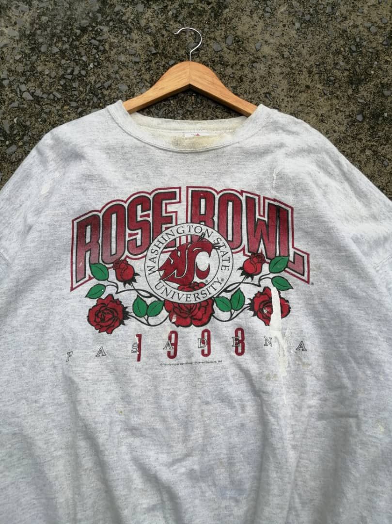 Tultex × Vintage Vintage 90s Rosebowl Washington State University Size US L / EU 52-54 / 3 - 2 Thumbnail