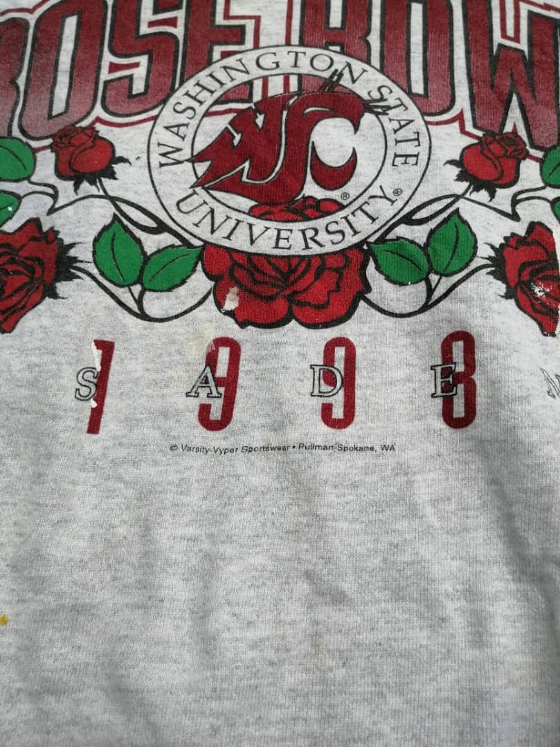 Tultex × Vintage Vintage 90s Rosebowl Washington State University Size US L / EU 52-54 / 3 - 4 Thumbnail
