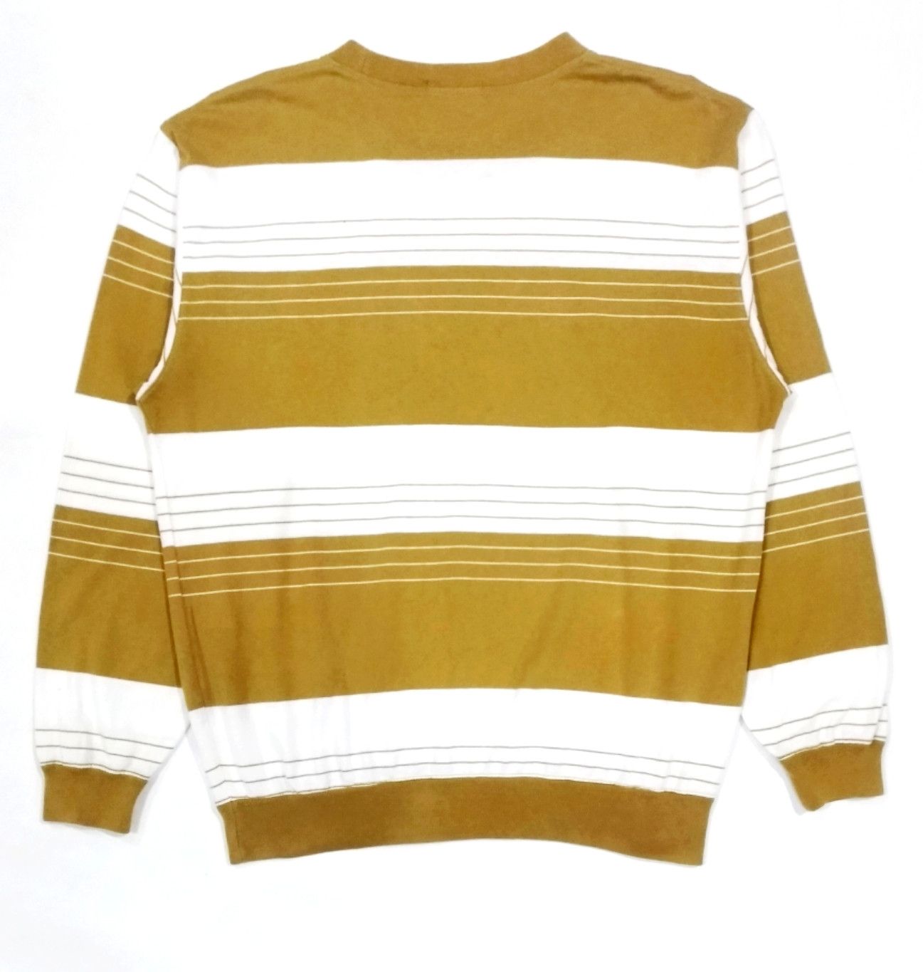 Japanese Brand × Vintage RARE! VTG TOROY SAILING GEAR STRIPES SWEATSHIRT Size US M / EU 48-50 / 2 - 2 Thumbnail