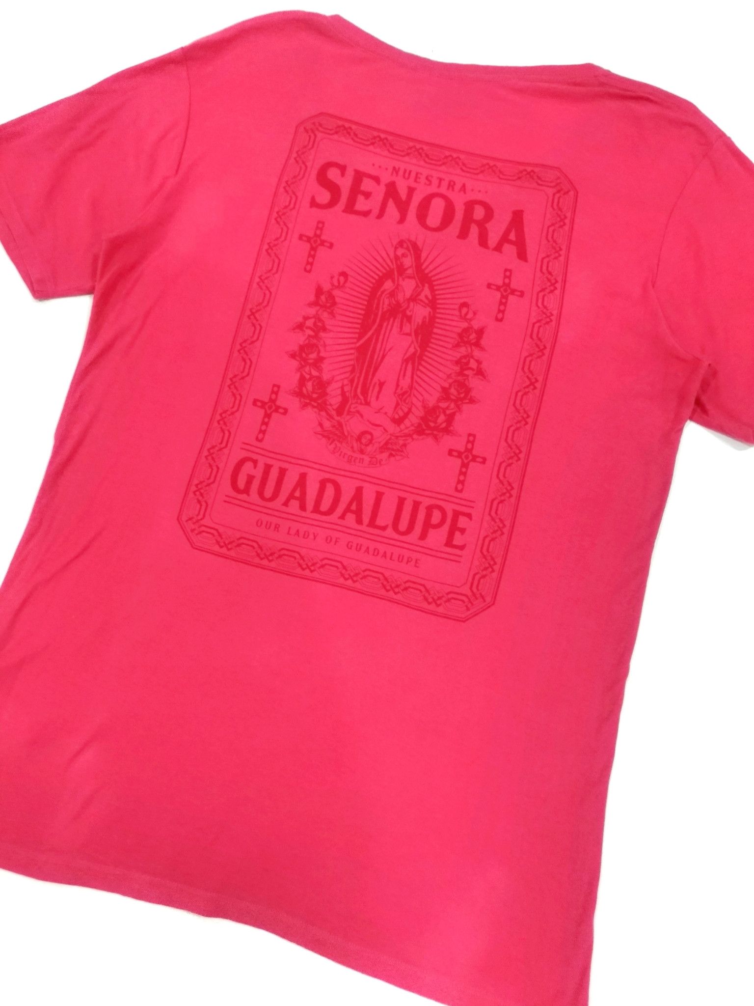 Japanese Brand RARE! STOOGE & CO "SENORA GUADALUPE" VIRGIN MARY TEE Size US M / EU 48-50 / 2 - 3 Thumbnail