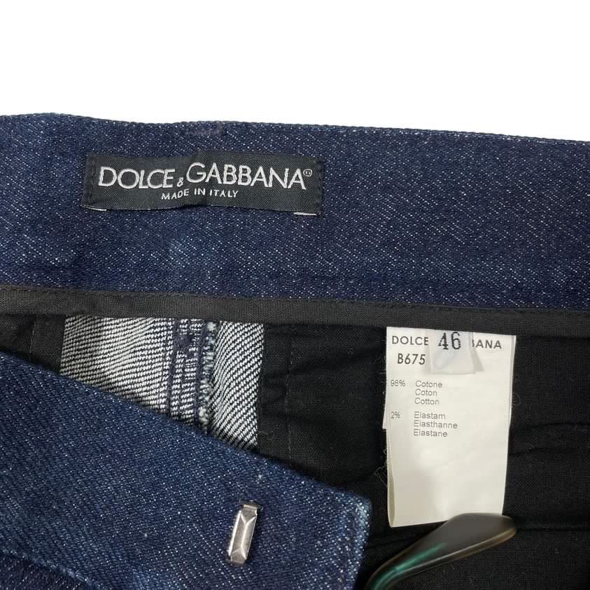 Dolce & Gabbana Turn Up Jeans With Chain Bondage Hem Size US 32 / EU 48 - 10 Thumbnail