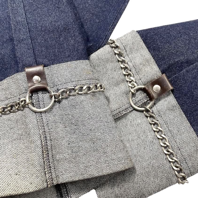 Dolce & Gabbana Turn Up Jeans With Chain Bondage Hem Size US 32 / EU 48 - 5 Thumbnail