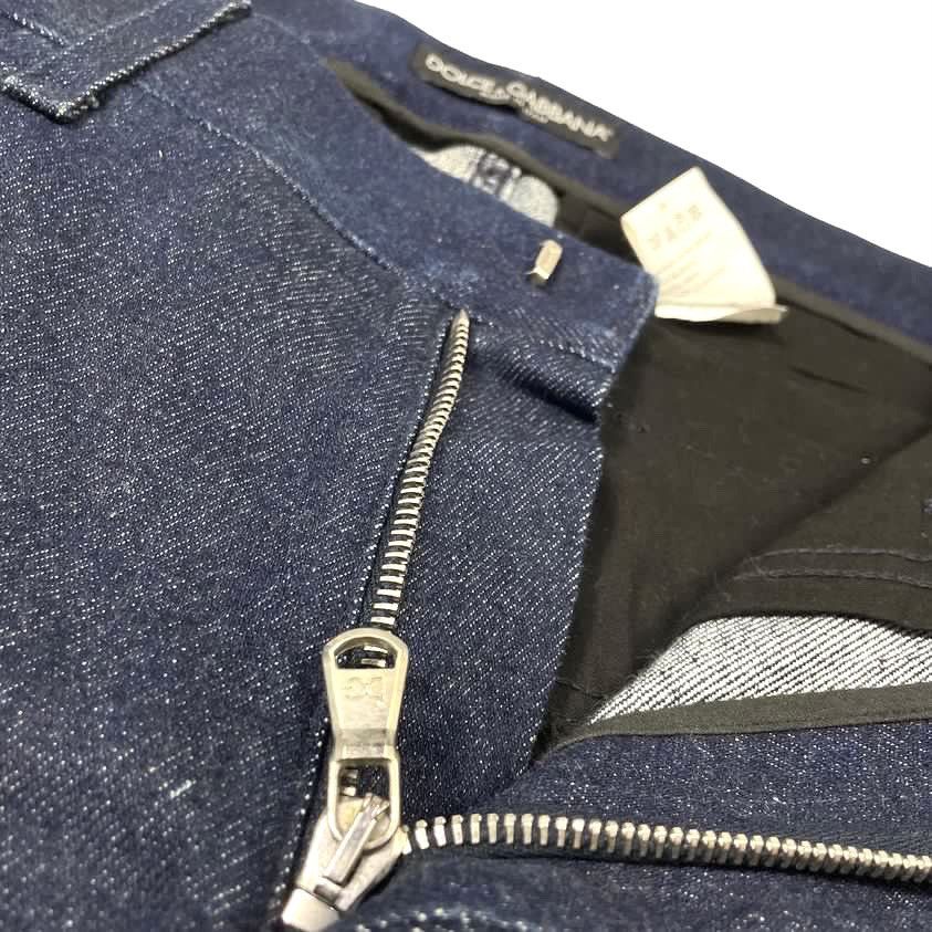 Dolce & Gabbana Turn Up Jeans With Chain Bondage Hem Size US 32 / EU 48 - 7 Thumbnail