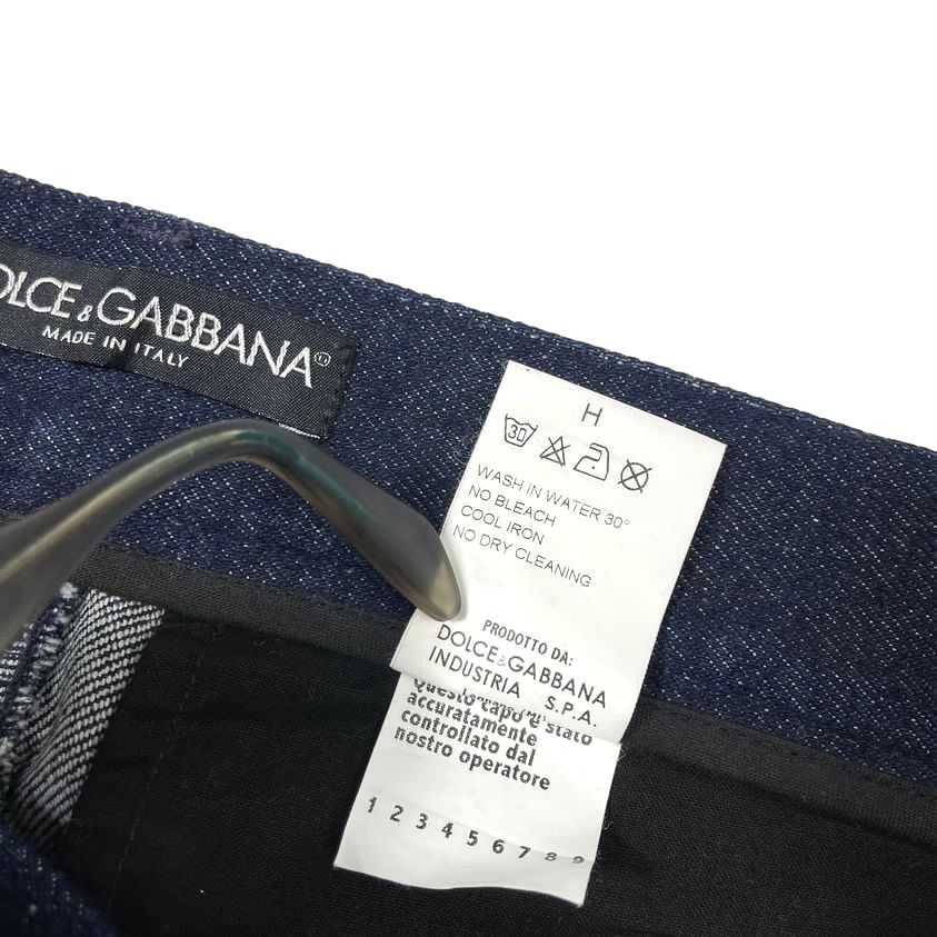 Dolce & Gabbana Turn Up Jeans With Chain Bondage Hem Size US 32 / EU 48 - 9 Thumbnail