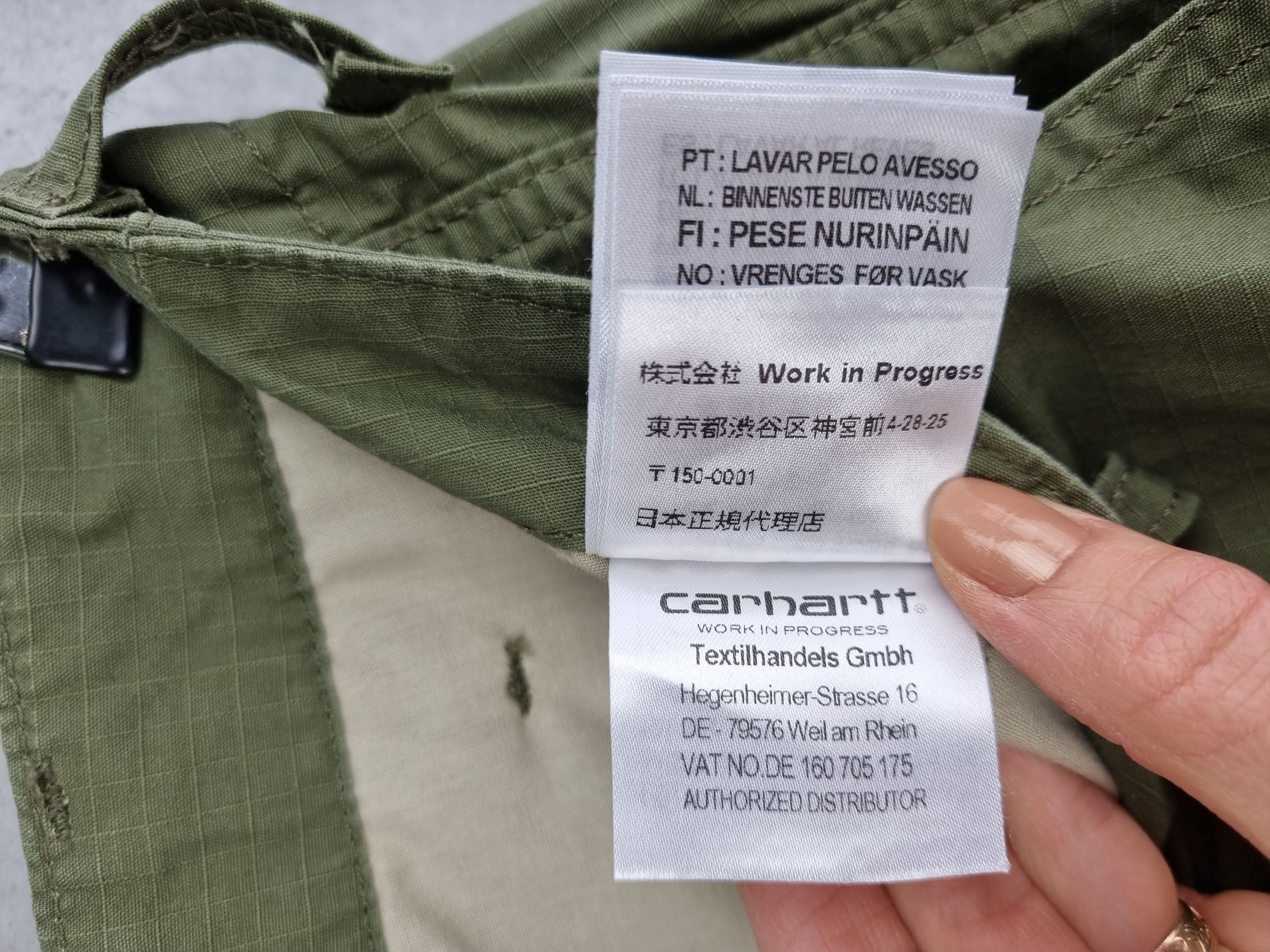 Carhartt × Carhartt Wip New Carhartt Cargo Military Pants Size US 29 - 10 Thumbnail