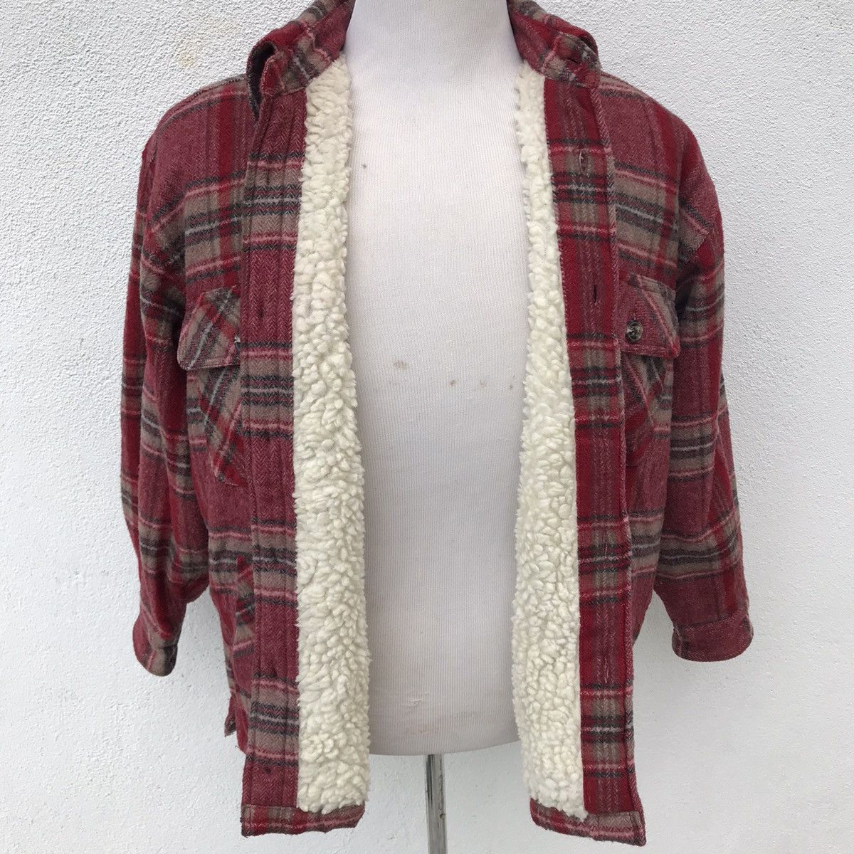 Flannel Belle Maison Sherpa Wool Flannel Jacket Size US S / EU 44-46 / 1 - 10 Thumbnail