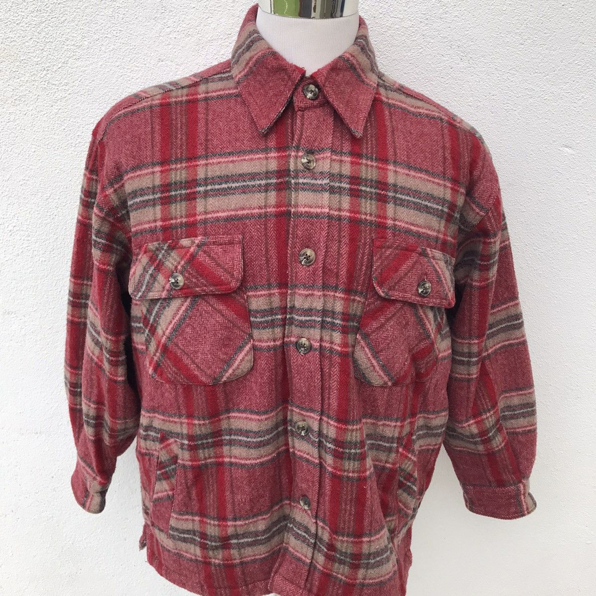 Flannel Belle Maison Sherpa Wool Flannel Jacket Size US S / EU 44-46 / 1 - 4 Thumbnail