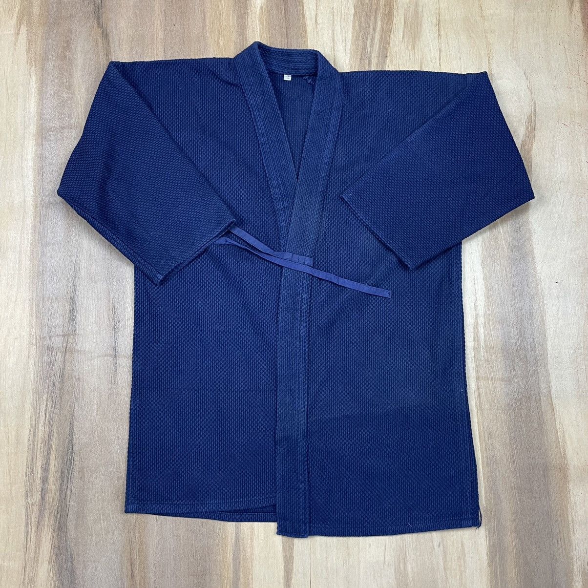 Japanese Brand Vintage Kimono Indigo Blue Denim Kapital Style Size US M / EU 48-50 / 2 - 1 Thumbnail