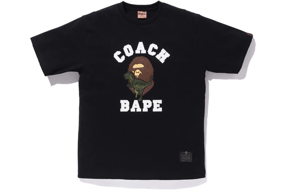 Bape × Coach BAPE x Coach Rexy Tee Black | Grailed 