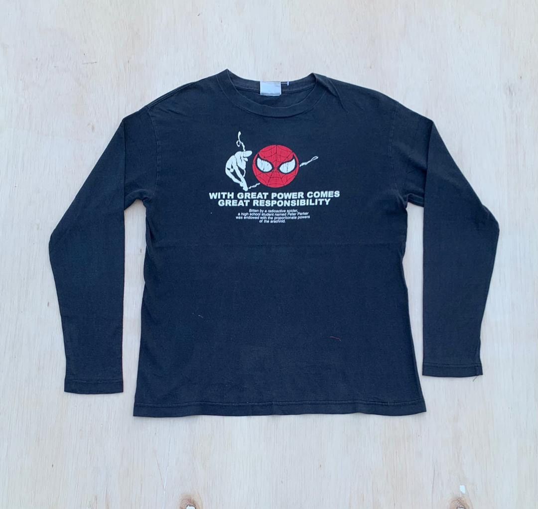Marvel Comics × Universal Studios × Vintage vintage tee Spiderman A25 Size US L / EU 52-54 / 3 - 1 Thumbnail
