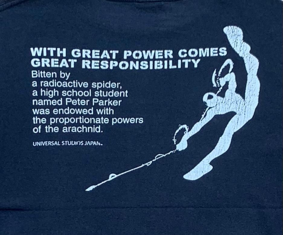 Marvel Comics × Universal Studios × Vintage vintage tee Spiderman A25 Size US L / EU 52-54 / 3 - 4 Thumbnail