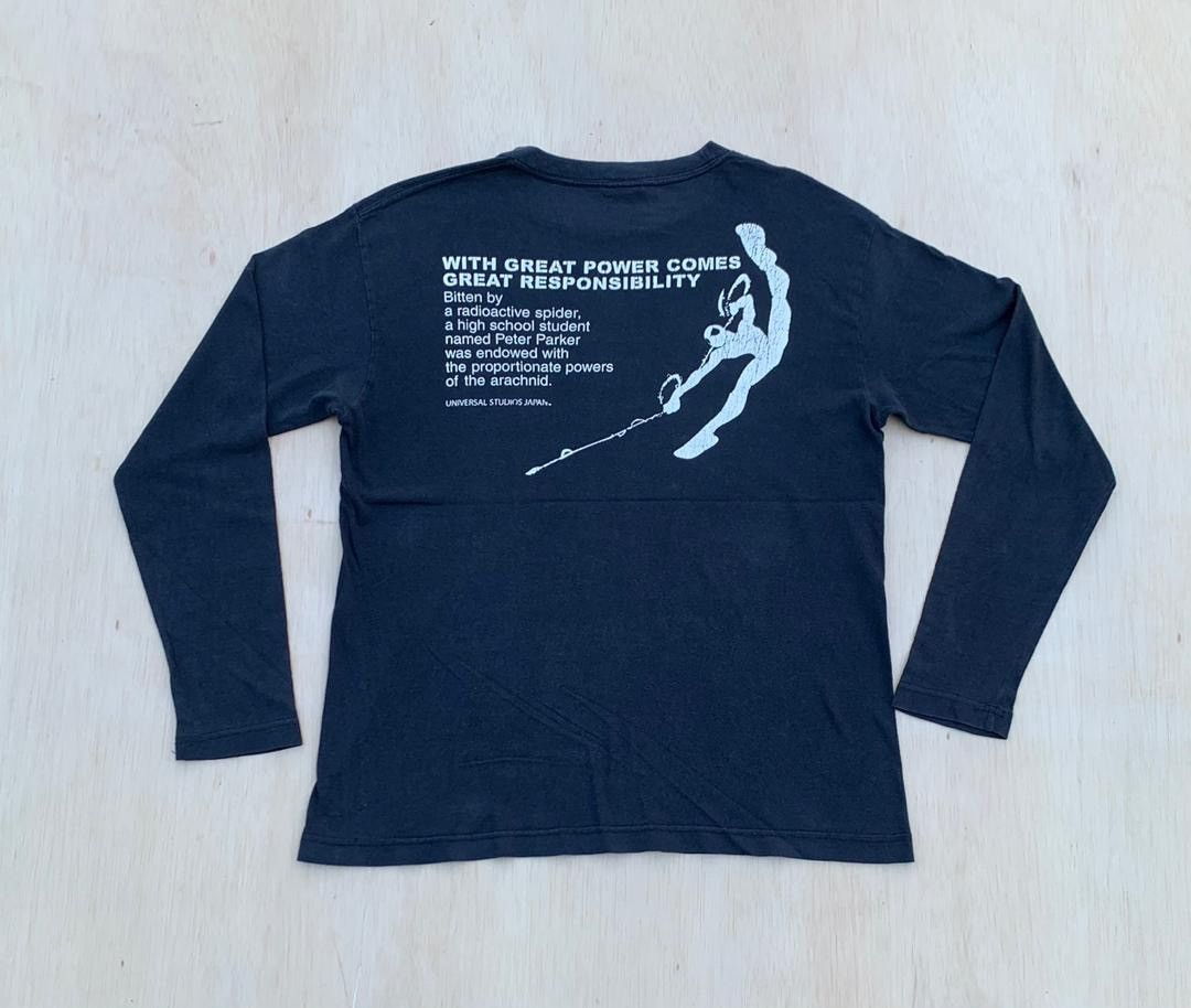 Marvel Comics × Universal Studios × Vintage vintage tee Spiderman A25 Size US L / EU 52-54 / 3 - 3 Thumbnail