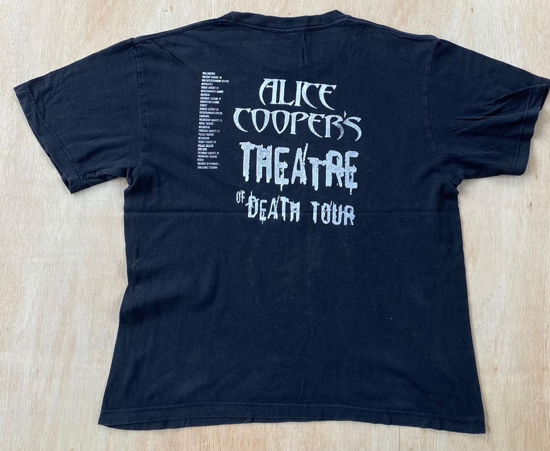 Band Tees × Vintage vintage tee alice cooper B15 Size US L / EU 52-54 / 3 - 3 Thumbnail