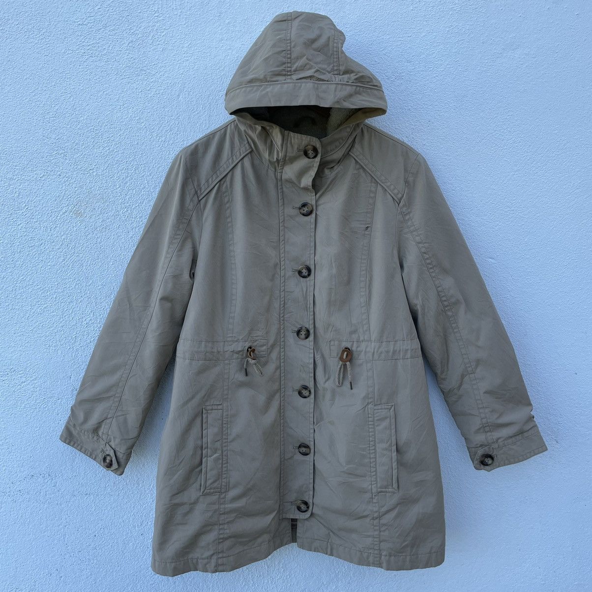 L.L. Bean × Vintage L.L. Bean Hoodie Sherpa Jacket Size US L / EU 52-54 / 3 - 1 Thumbnail