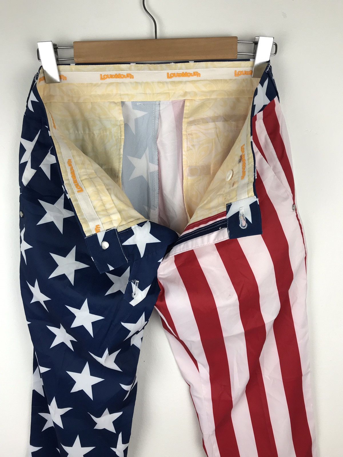Designer × Japanese Brand Loudmouth Combine America Flag Nice Design Size US 33 - 8 Thumbnail