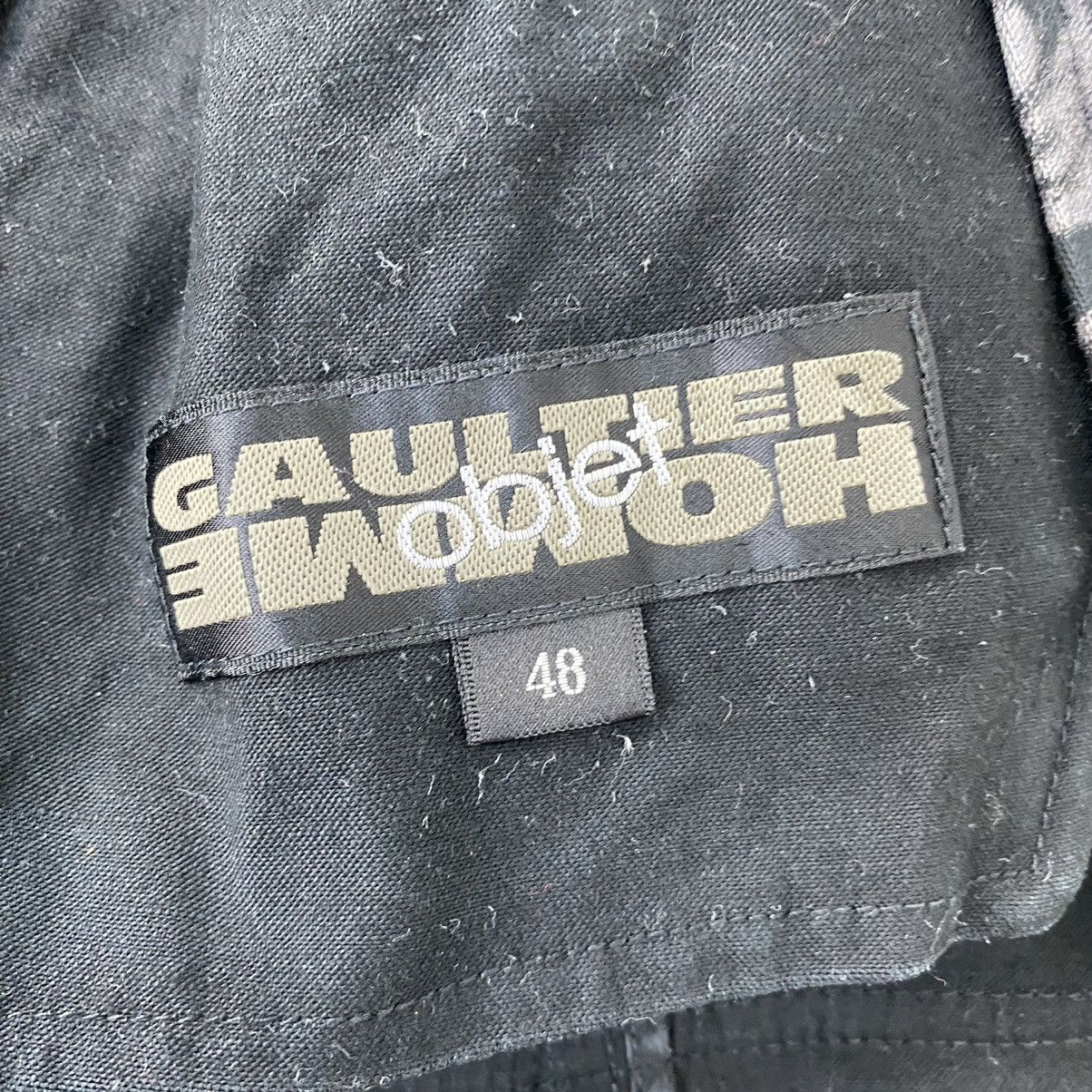 Gaultier Homme Objet GAULTIER HOMME OBJET FLORAL DESIGN FADED JACKET SIZE 48 Size US M / EU 48-50 / 2 - 15 Thumbnail