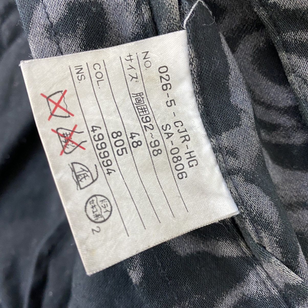 Gaultier Homme Objet GAULTIER HOMME OBJET FLORAL DESIGN FADED JACKET SIZE 48 Size US M / EU 48-50 / 2 - 17 Thumbnail