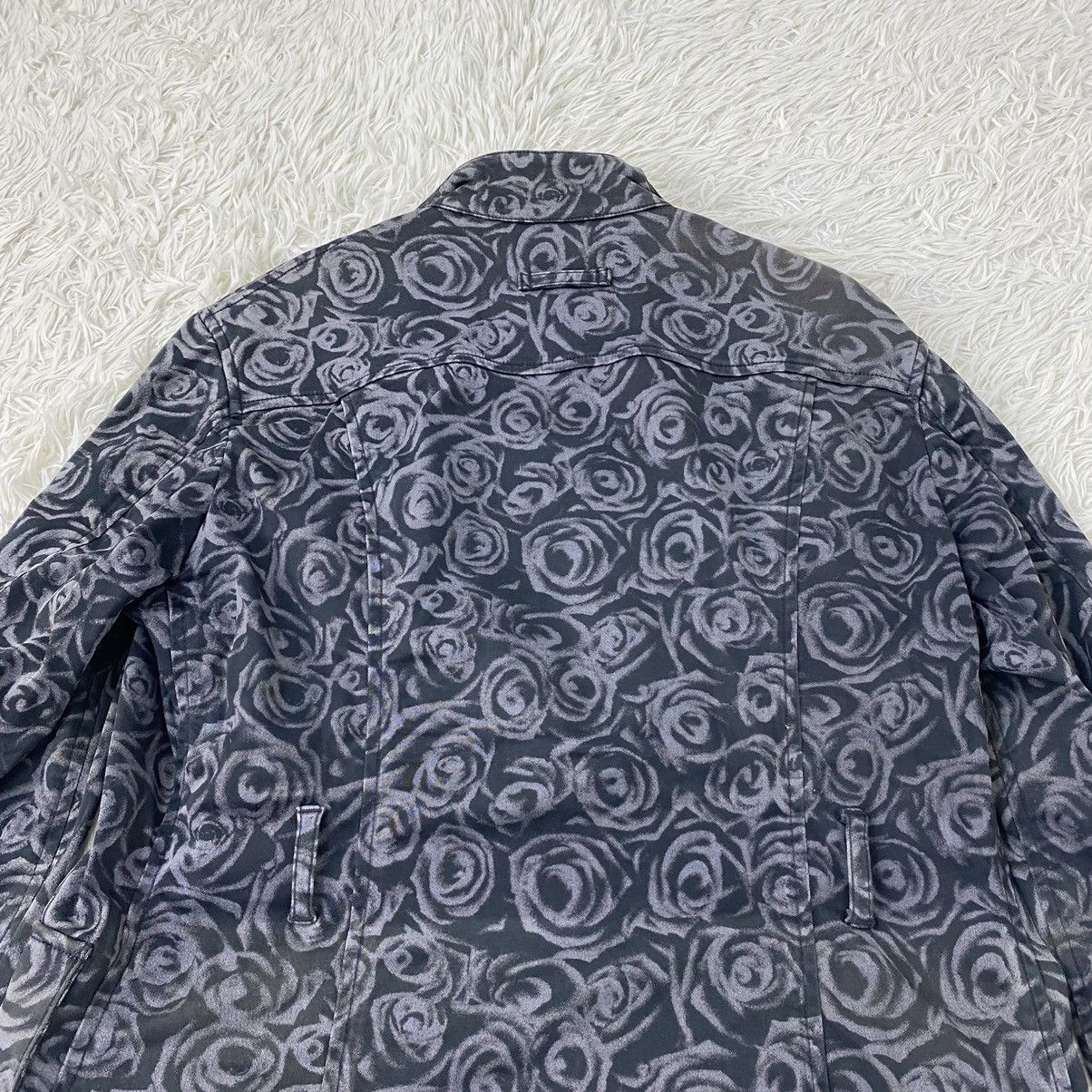 Gaultier Homme Objet GAULTIER HOMME OBJET FLORAL DESIGN FADED JACKET SIZE 48 Size US M / EU 48-50 / 2 - 13 Thumbnail