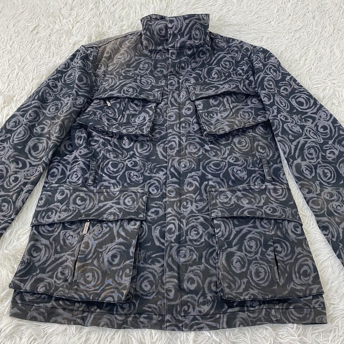 Gaultier Homme Objet GAULTIER HOMME OBJET FLORAL DESIGN FADED JACKET SIZE 48 Size US M / EU 48-50 / 2 - 5 Thumbnail