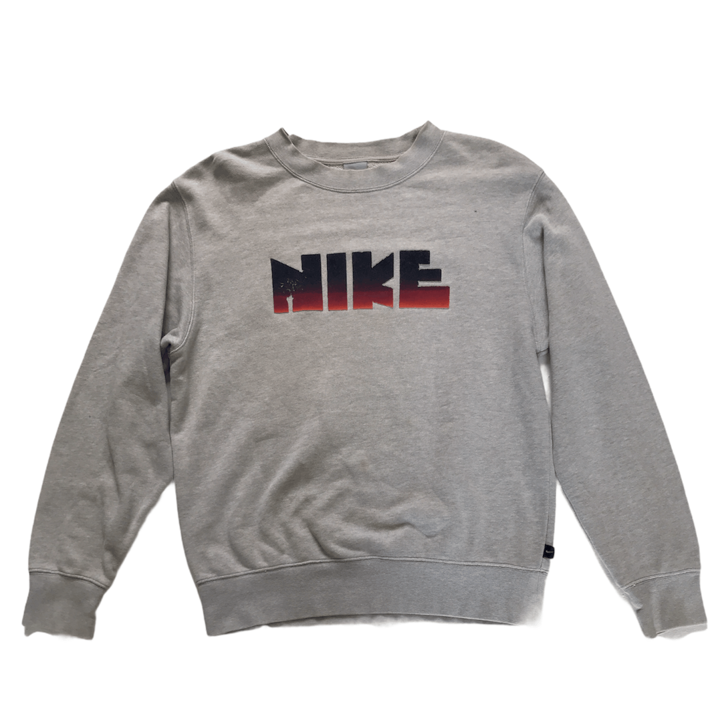 Nike × Vintage Vintage Nike Block Sweatshirts Size US M / EU 48-50 / 2 - 1 Thumbnail