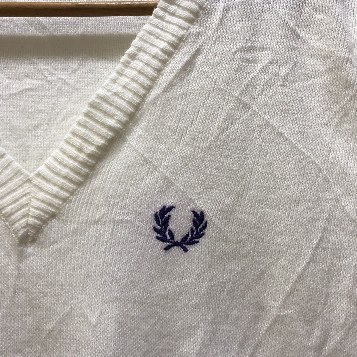 Fred Perry × Vintage Fred Perry Vest Vintage England Size 40L - 3 Thumbnail