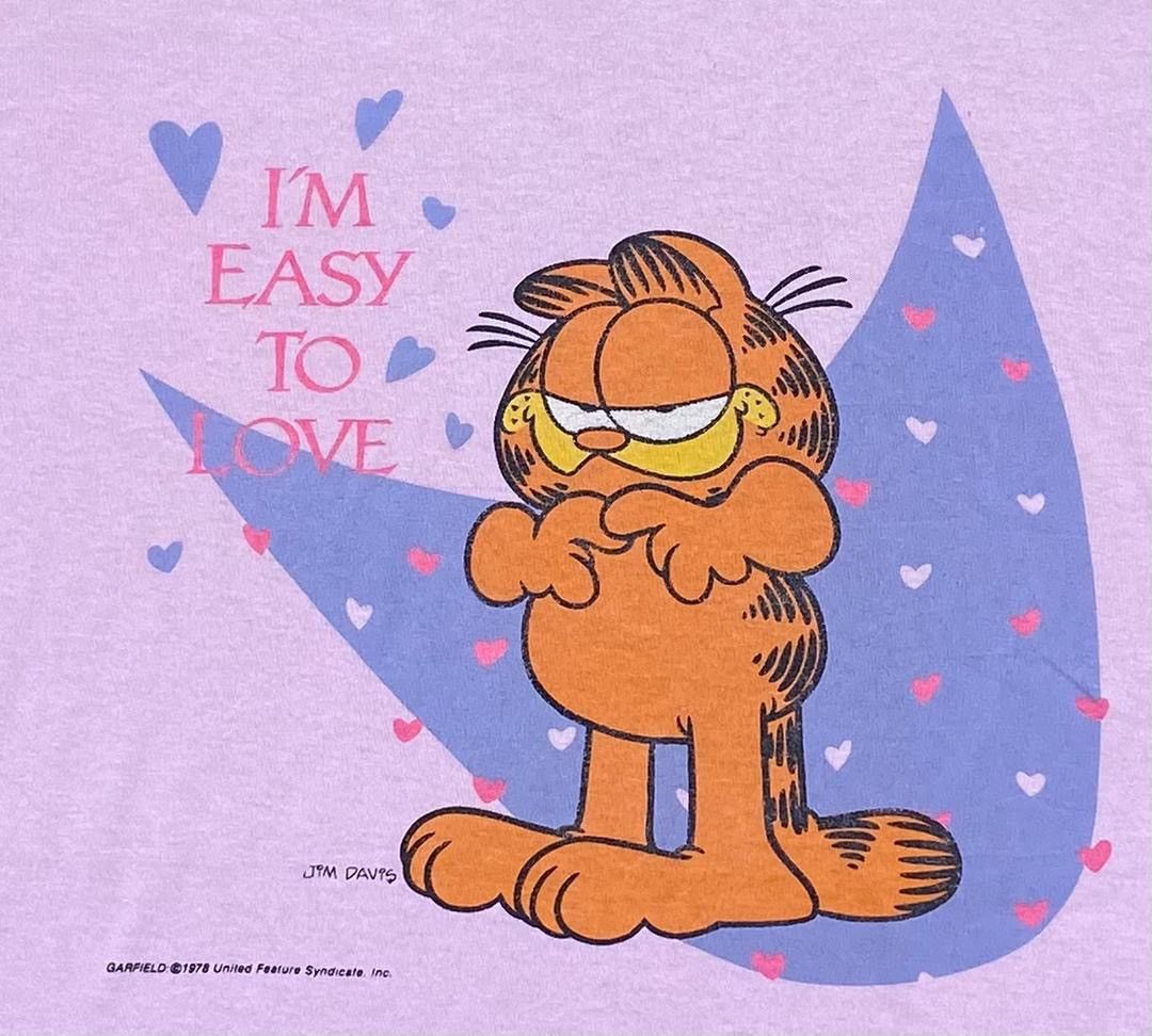 Vintage vintage tee D - 18 garfield Size US L / EU 52-54 / 3 - 2 Thumbnail