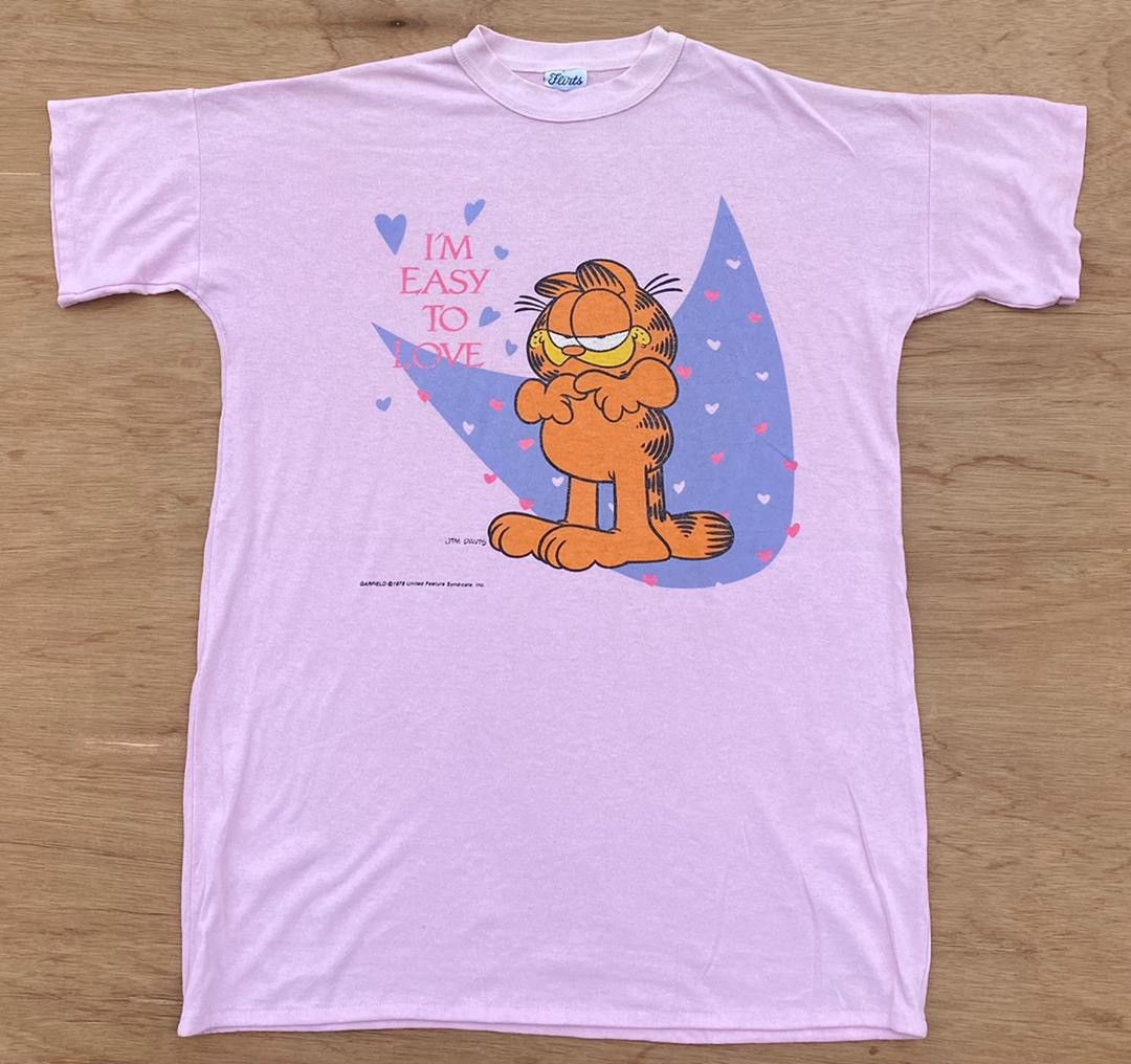 Vintage vintage tee D - 18 garfield Size US L / EU 52-54 / 3 - 1 Thumbnail