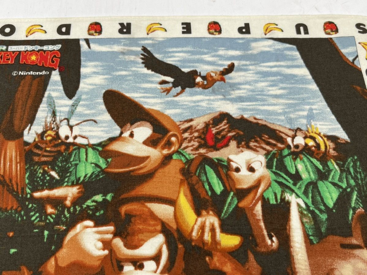 Japanese Brand × Vintage super donkey kong handkerchief pocket square Size ONE SIZE - 5 Thumbnail