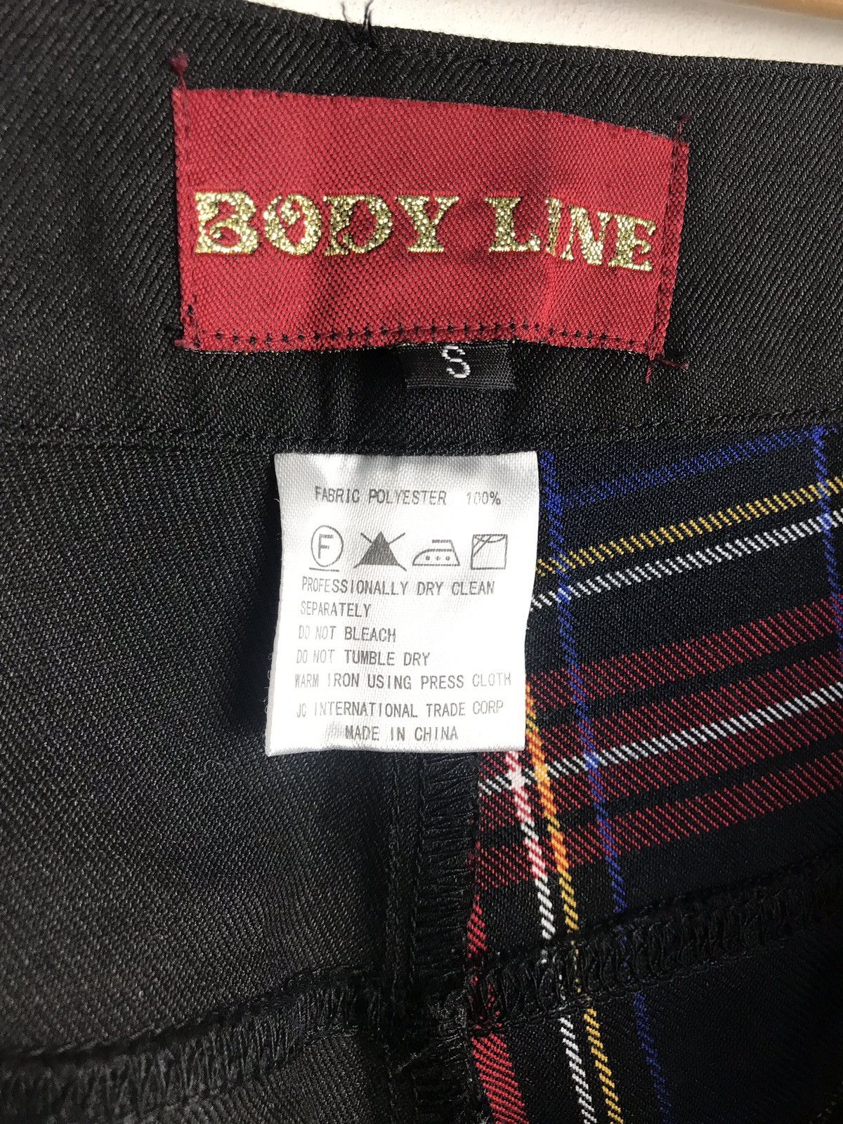 Japanese Brand Body line Combine checked pants nice design Size US 26 / EU 42 - 5 Thumbnail