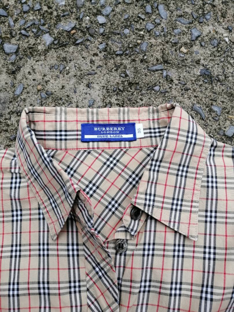 Burberry Burberry Blue Label Nova Check Longsleeve Buttons Shirt Size S / US 4 / IT 40 - 8 Thumbnail