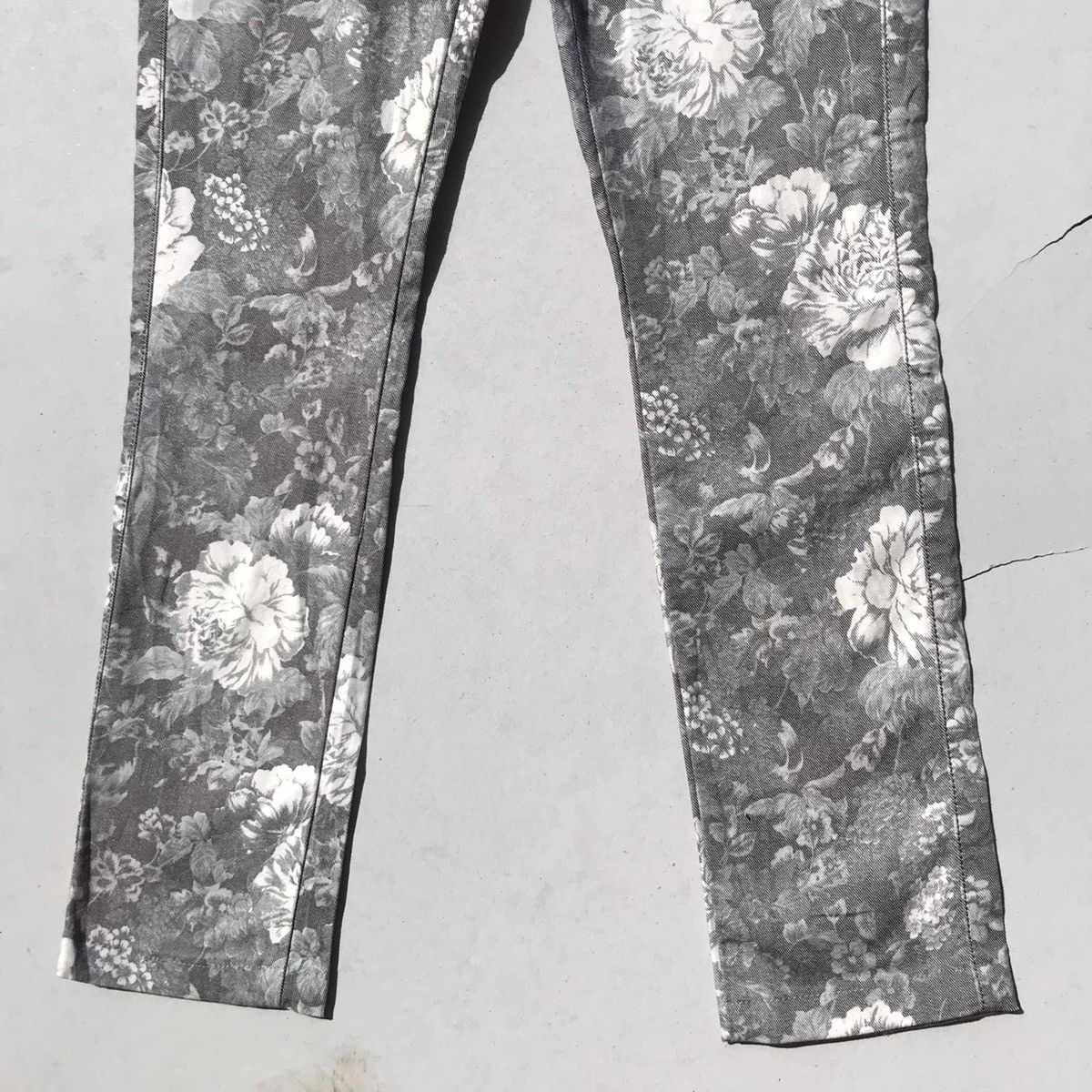 Vintage 🔥Accept Binding Offer🔥 Lee Cooper Denim Pants Floral Size US 28 / EU 44 - 4 Thumbnail