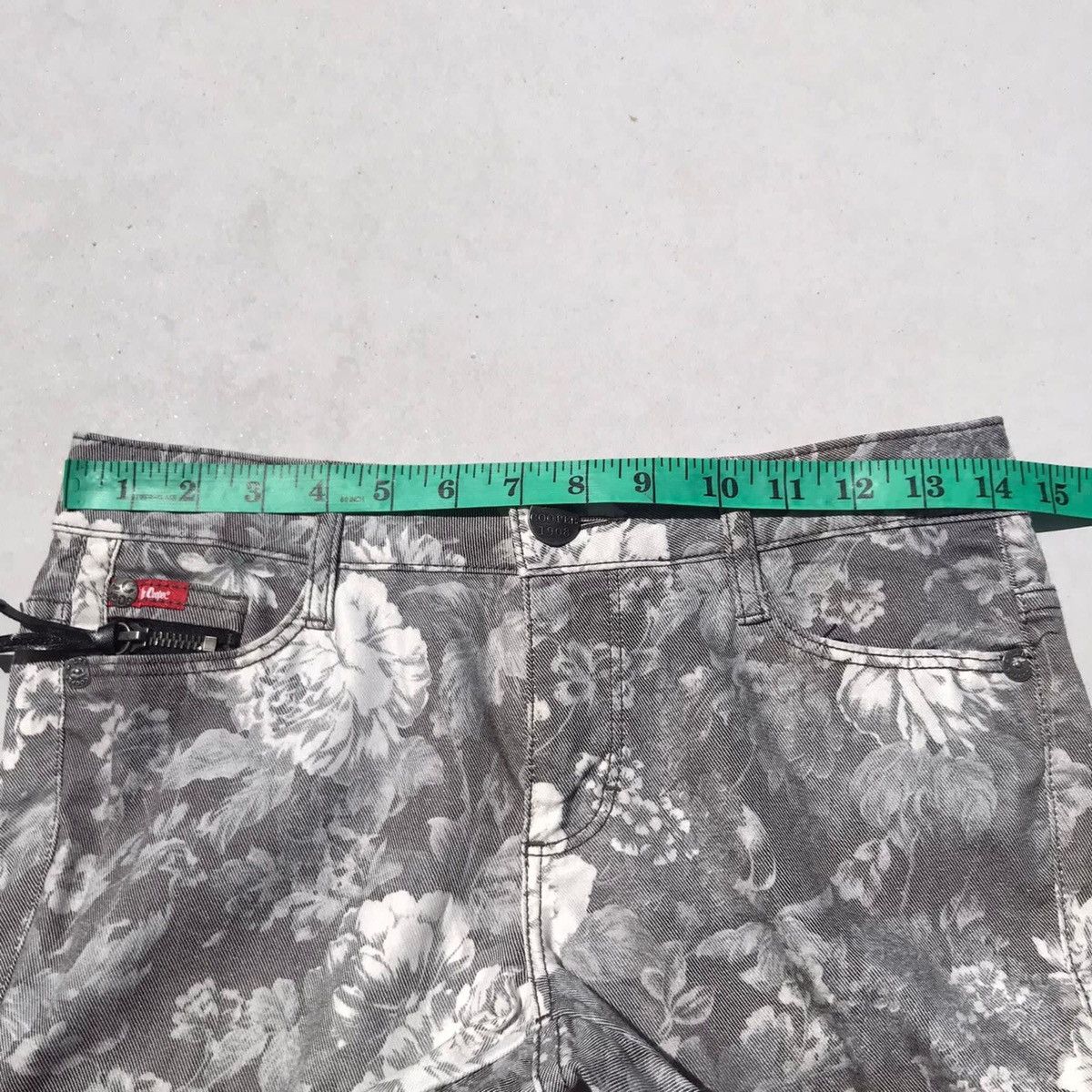 Vintage 🔥Accept Binding Offer🔥 Lee Cooper Denim Pants Floral Size US 28 / EU 44 - 7 Thumbnail