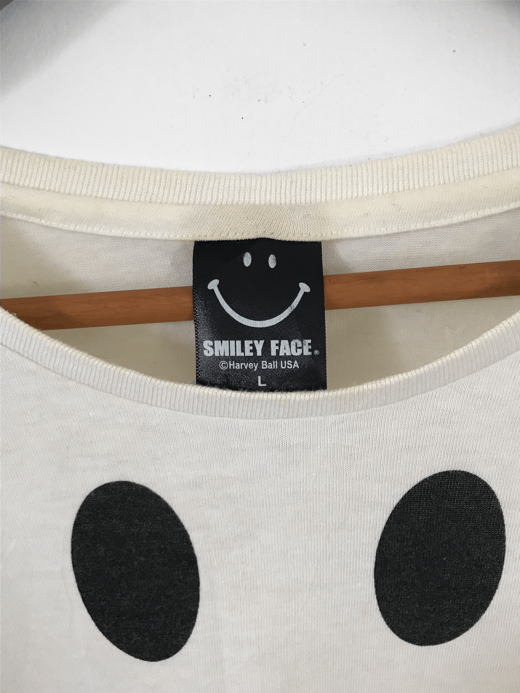 Japanese Brand × Vintage Smiley Face Big Logo Shirt Size US L / EU 52-54 / 3 - 3 Thumbnail