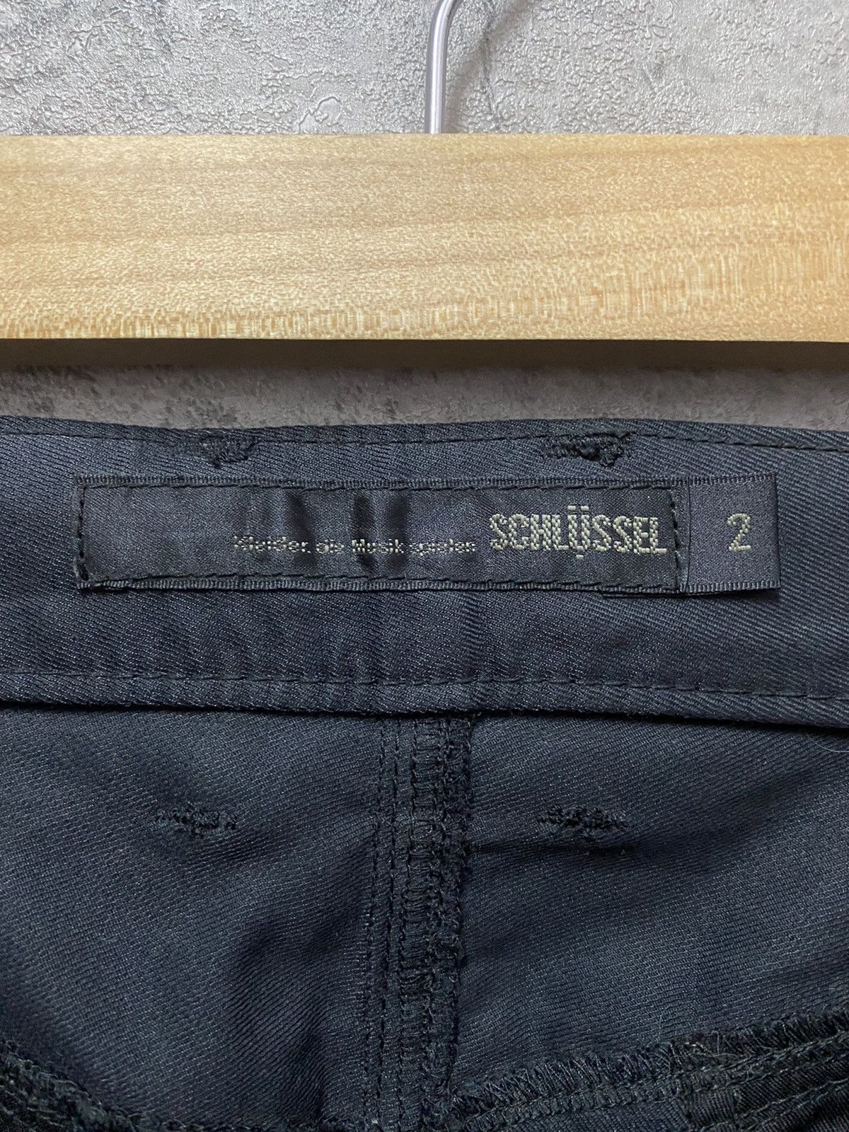 Japanese Brand × Schlussel Schlussel Japan Tactical Multipocket Black Oil Cargo Pants Size US 30 / EU 46 - 13 Thumbnail